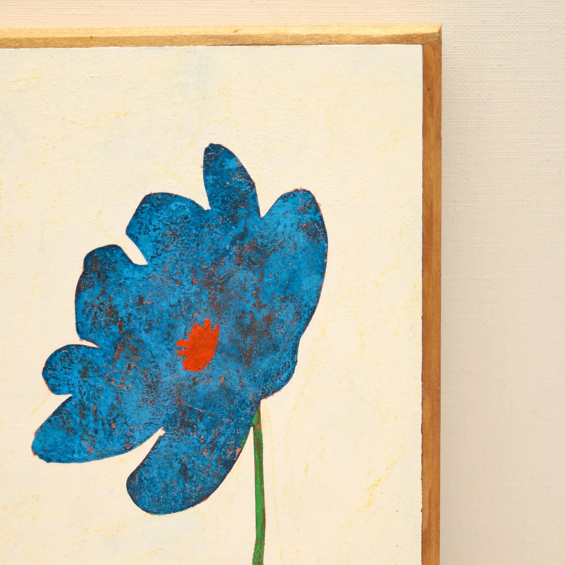 A single blue poppy No.239